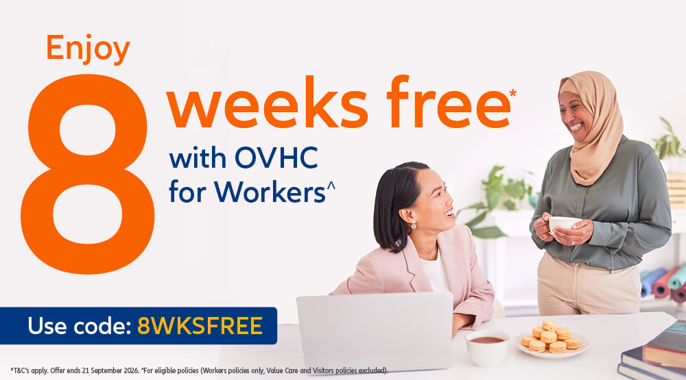 Enjoy 8 weeks free*