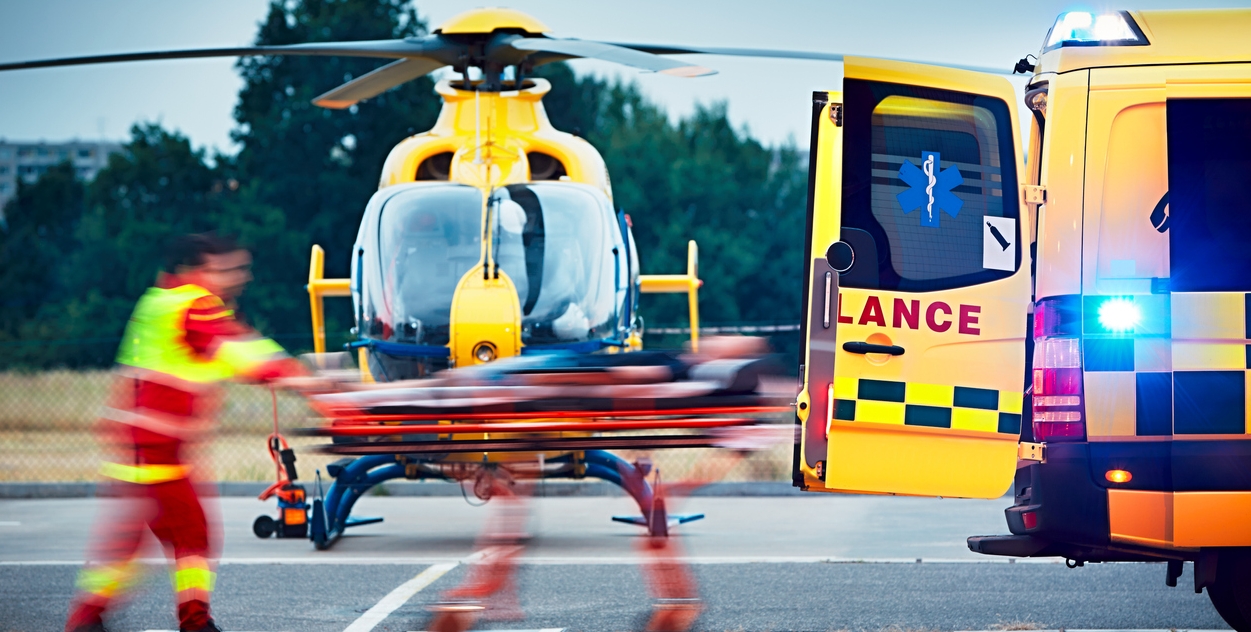 ambilance and paramedics